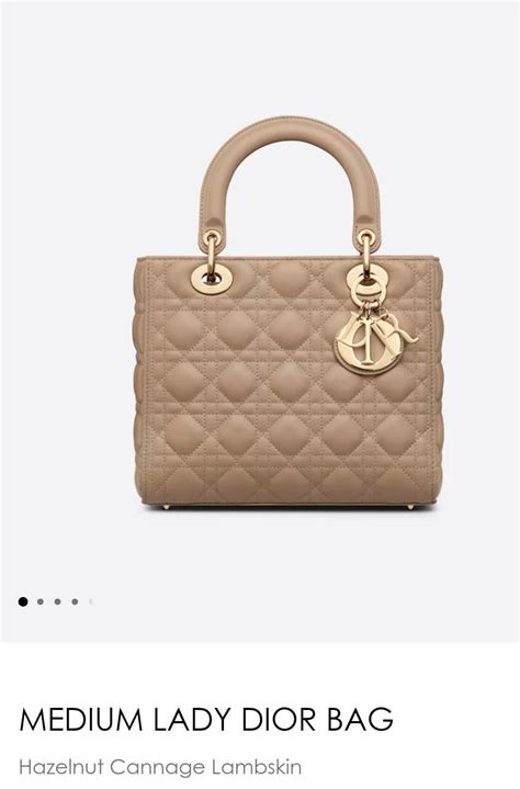 small lady dior warm taupe|The Warm Taupe Lady Dior got a lot of votes yesterday..